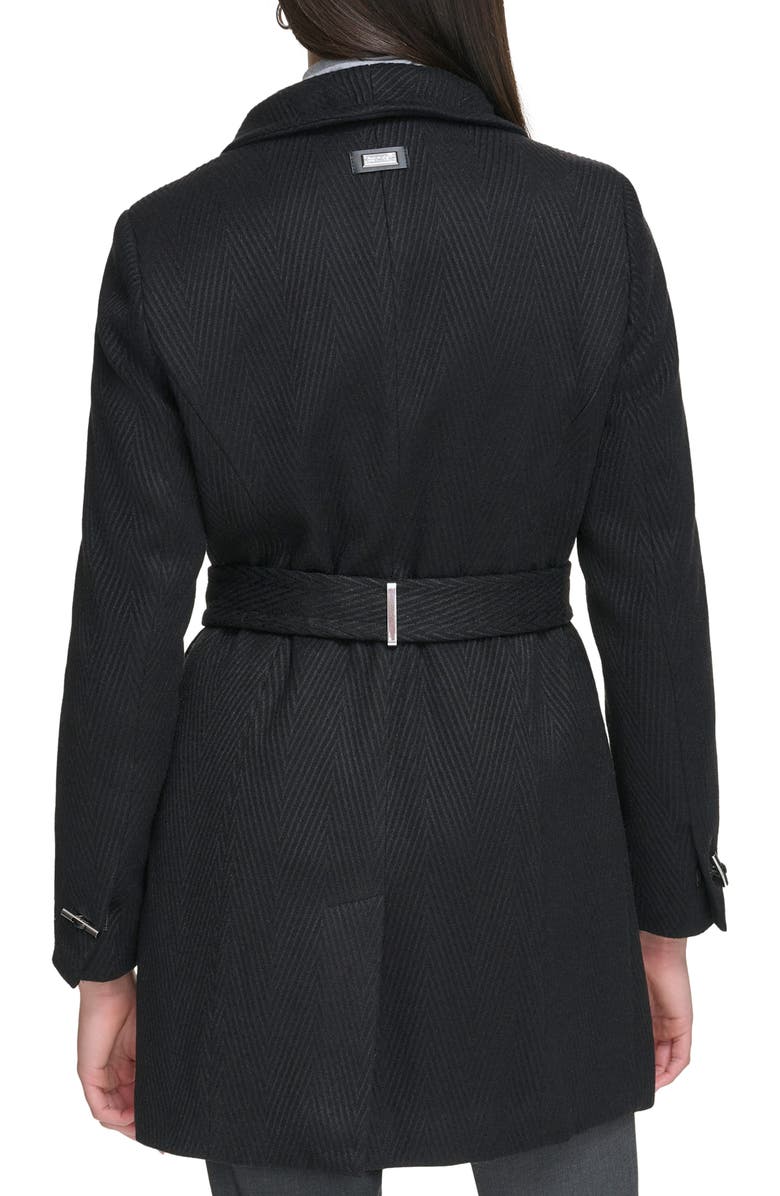 Calvin Klein Belted Coat, Alternate, color,