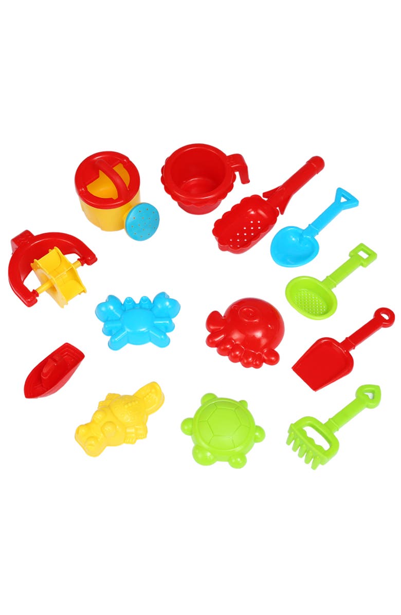 Trimate Toddler Sensory Sand and Water 3 Tier Table, Alternate, color, Multicolored