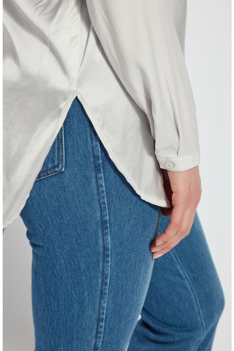 Terra Reverse Pullover Top, Alternate, color, PEARL GREY