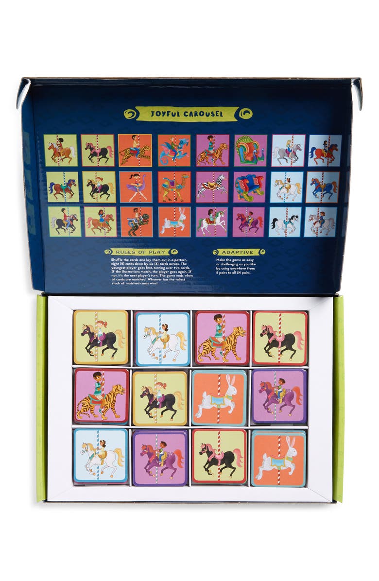 Upbounders<sup>®</sup> Little Likes Kids 48-Piece Joyful Carousel Memory Game, Alternate, color, 