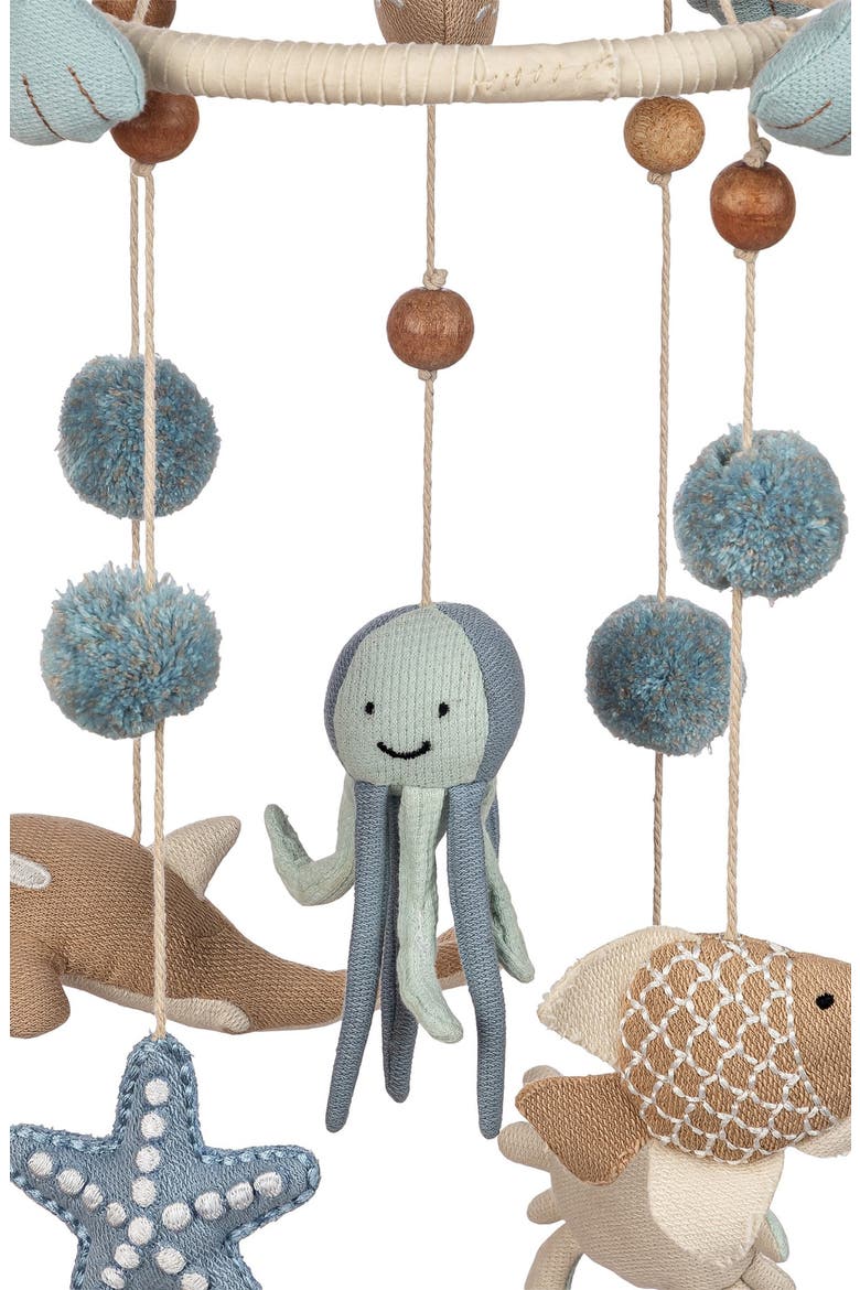 Cove Ocean Life Hanging Mobile, Alternate, color, BLUE