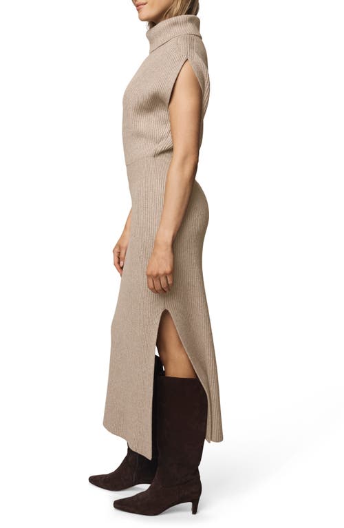 Splendid Marigold Maxi Sweater Dress In Brown