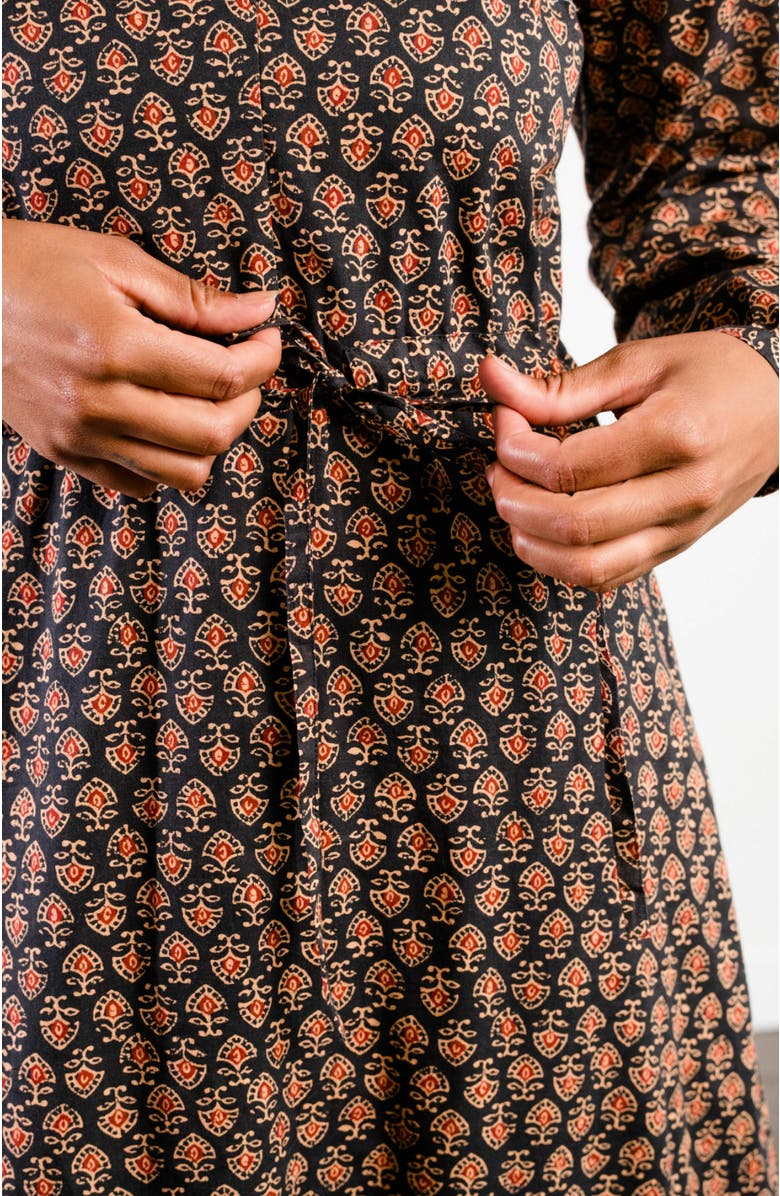 ABLE Caroline Ruffle Maxi Dress, Alternate, color, 