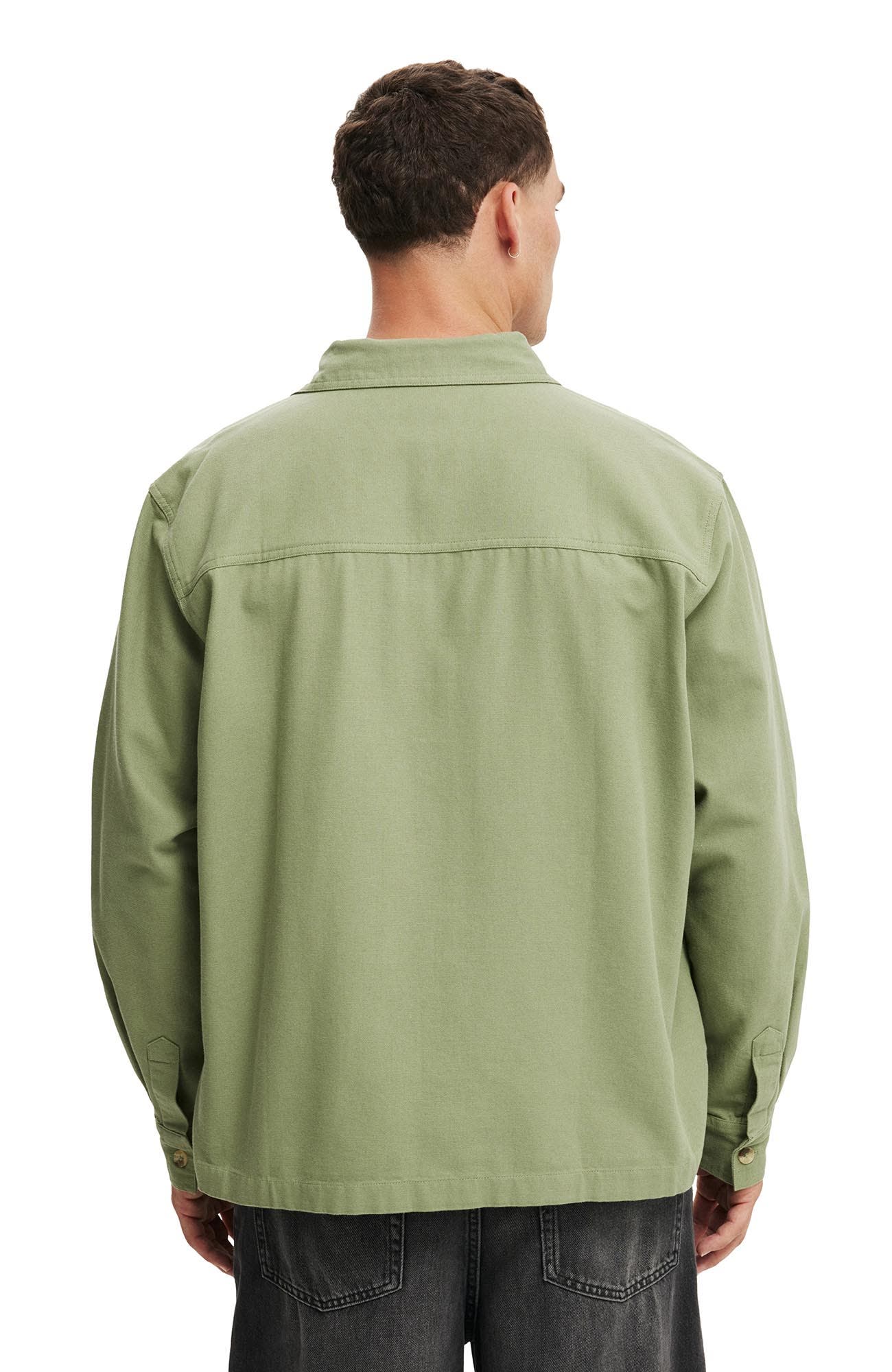 Men's Boxy Overshirt - image 4
