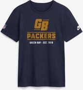 Nike Men's Nike Navy Green Bay Packers Sideline Alternate Final Sprint Dri-FIT T-Shirt