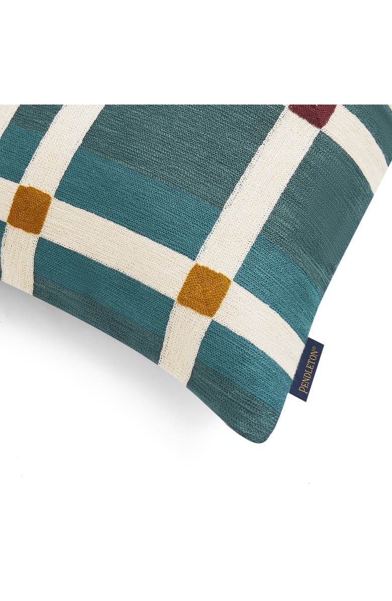 Pendleton Balsa Four Square Cotton Accent Pillow, Alternate, color, 