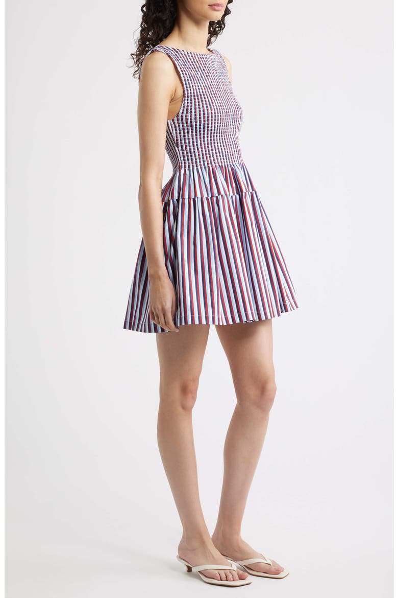 The Cosima Nap® Minidress, Alternate, color, RED/ WHITE/ BLUE STRIPE