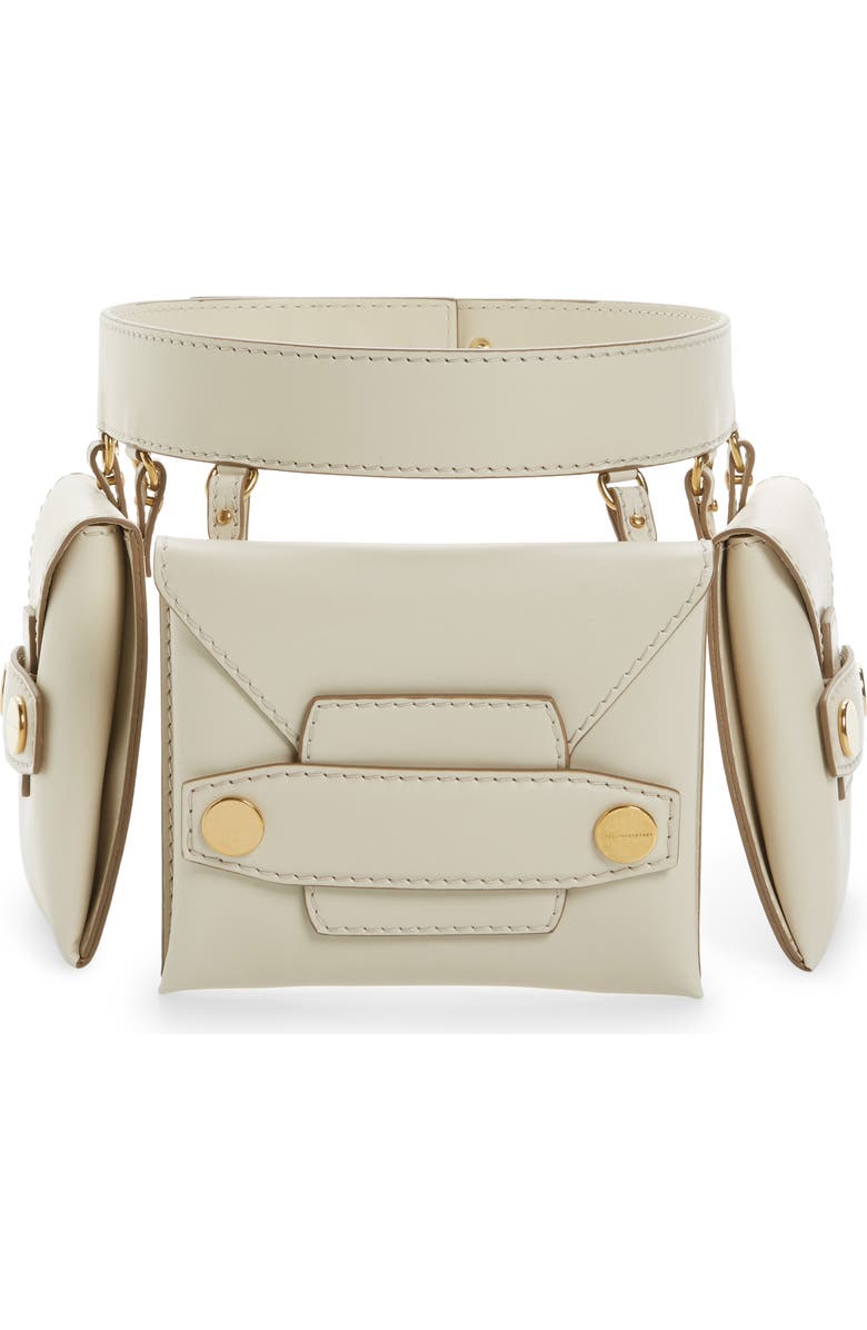 Stella McCartney Faux Nappa Fanny Pack, Alternate, color,