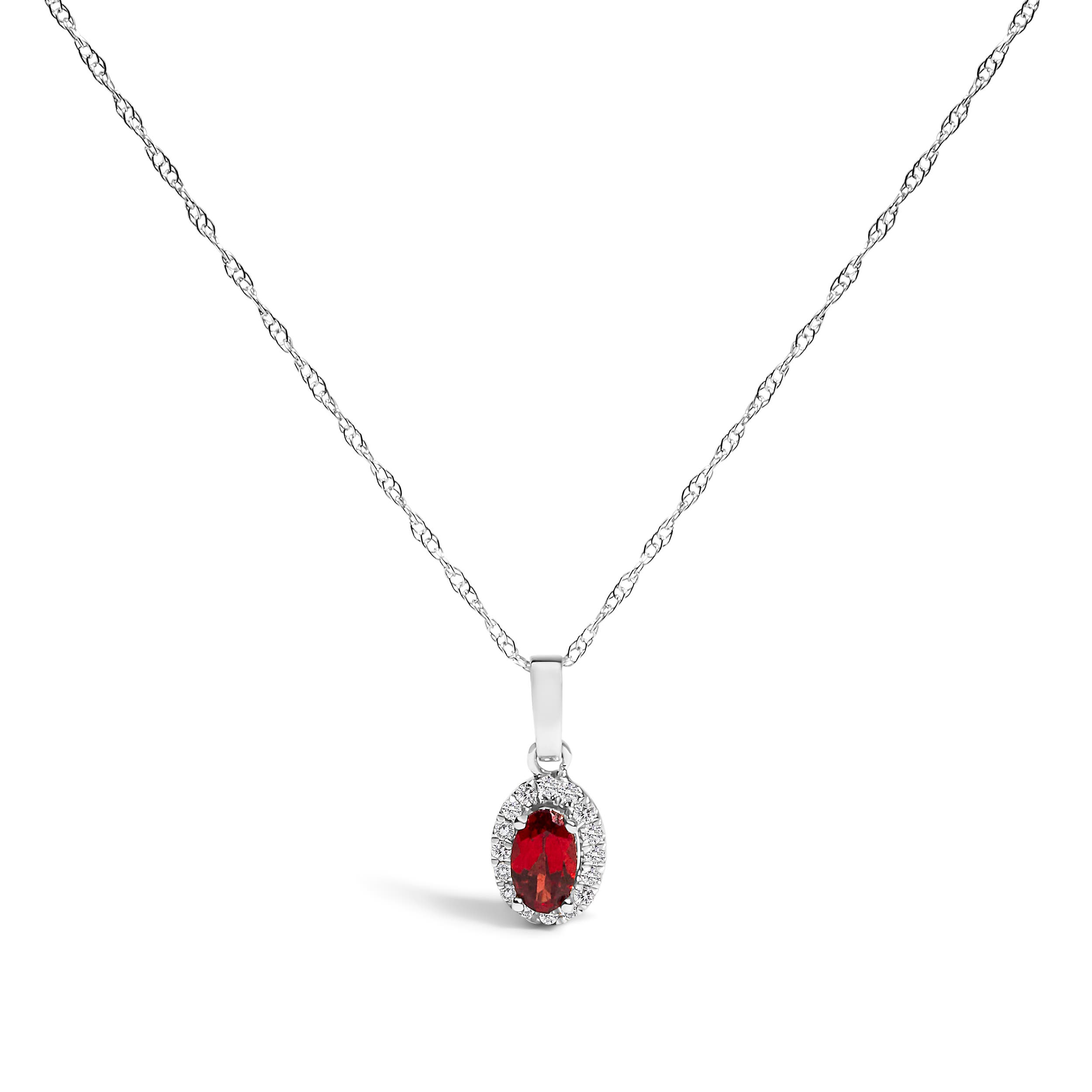 Red Garnet | White