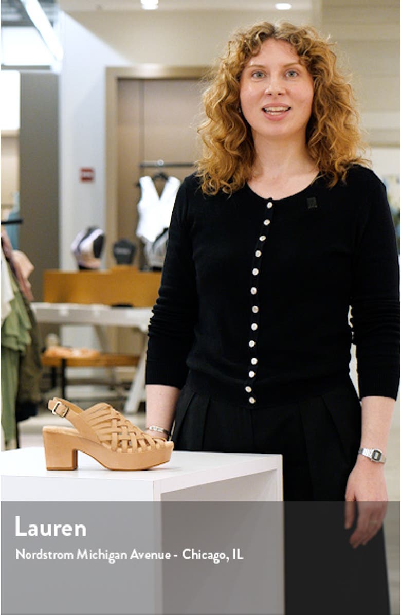 Graham Platform Sandal, sales video thumbnail