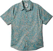 Quiksilver Cosmic Fields Classic Short Sleeve Button-Up Shirt