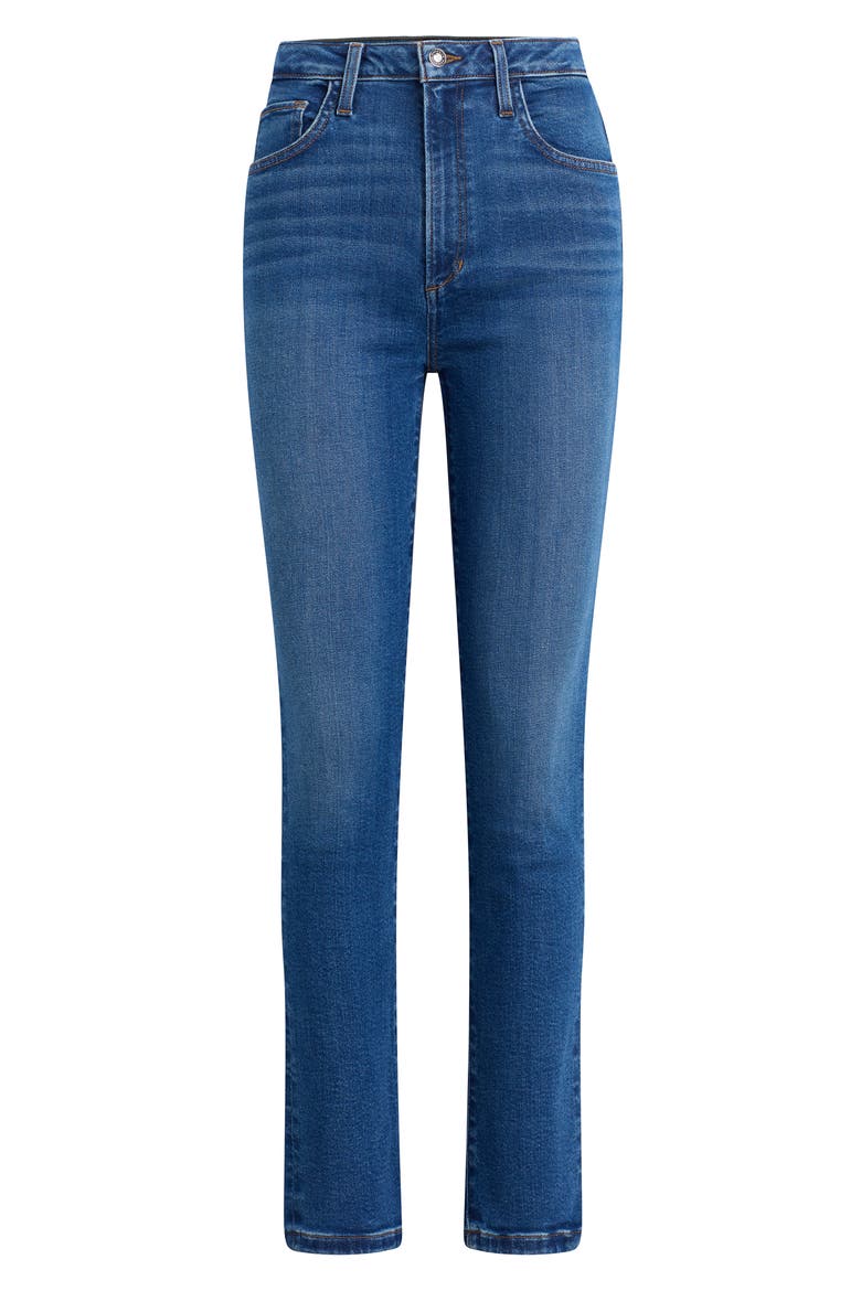 The Valentina Super High Waist Ankle Cigarette Jeans, Alternate, color, MADISON