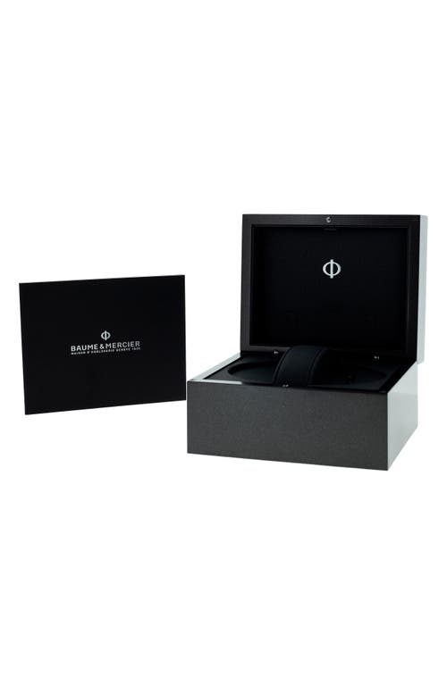 Watchfinder & Co. Baume & Mercier 2013 Linea Diamond Automatic Bracelet Watch, 27mm In White