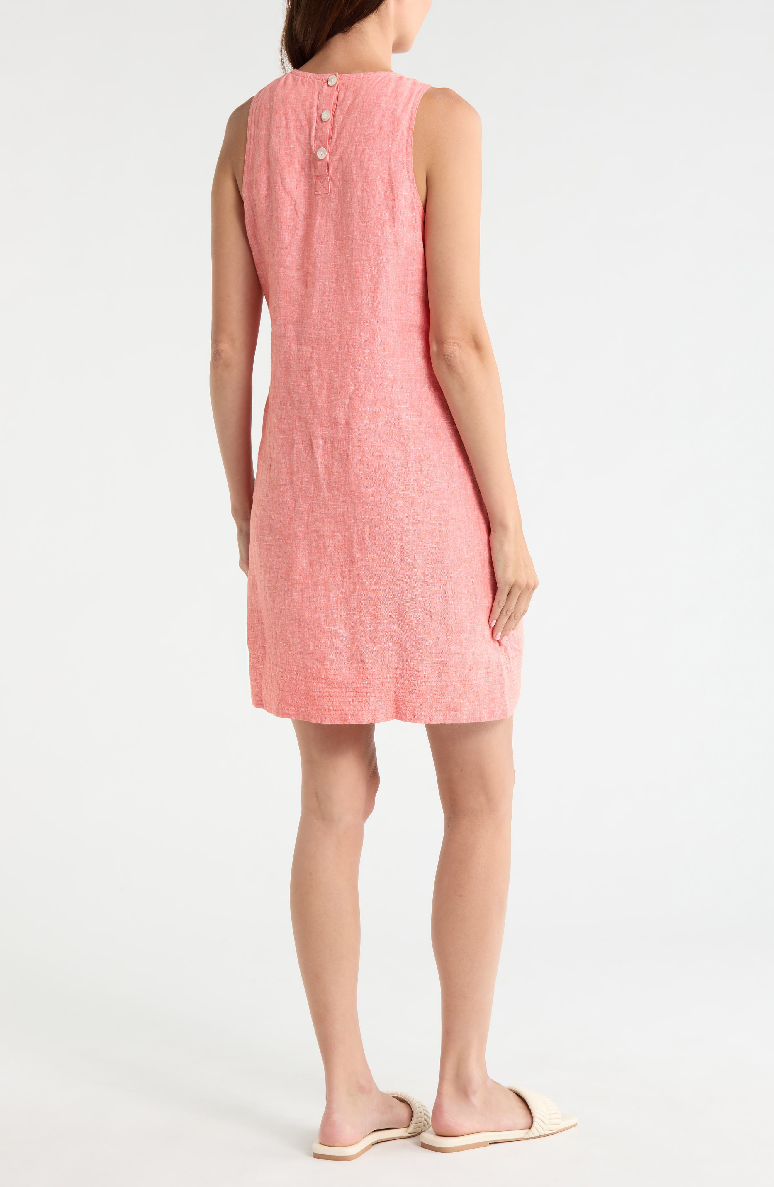Tommy Bahama Two Palms Trapunto Linen A-Line Dress — фото 2
