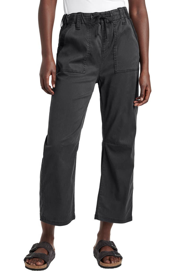 Gianna Crop Drawstring Pants, Main, color, LEAD