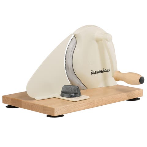 Manual Bread Slicer, Hand Crank Home Bread Slicer, 11.75" x 8"