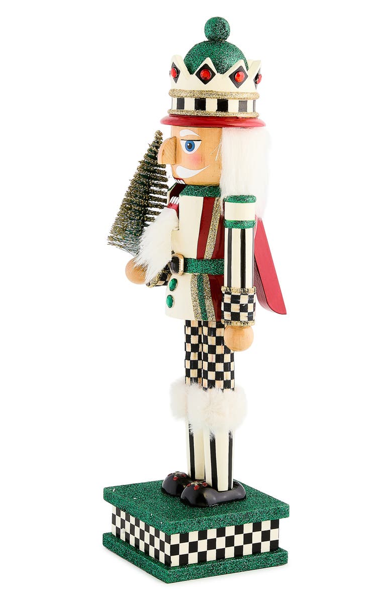 MACKENZIE CHILDS Sisal Tree Nutcracker, Alternate, color, Green