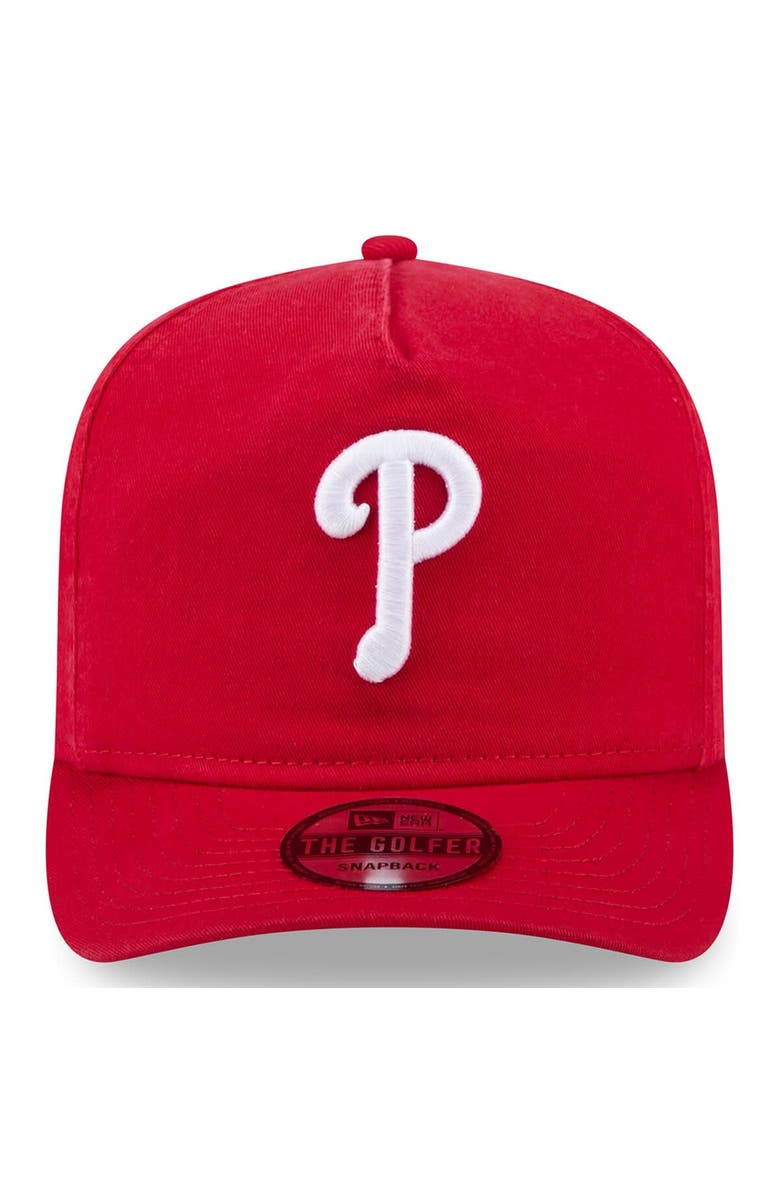 New Era Men's New Era  Red Philadelphia Phillies 2025 Jackie Robinson Day Golfer Adjustable Hat, Alternate, color, 