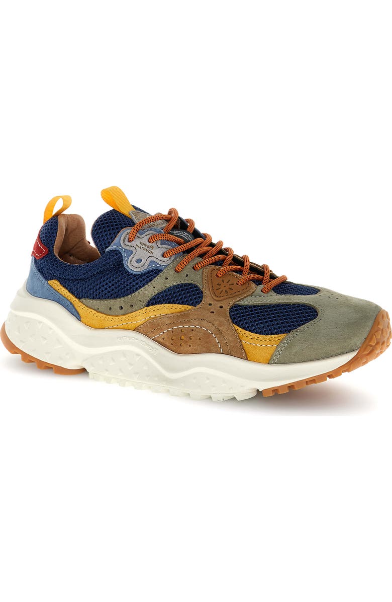 Flower MOUNTAIN Wave Sneaker, Main, color, Beige Navy