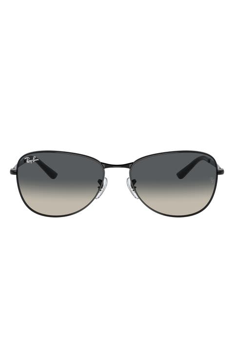 56mm Gradient Pilot Sunglasses