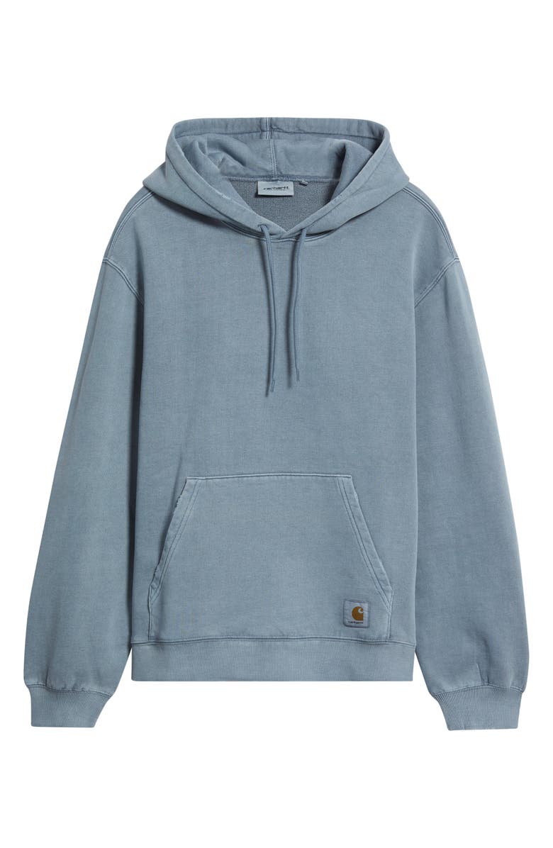 Carhartt Work In Progress Torion Cotton Hoodie, Main, color, Office Blue (Grind Wash)