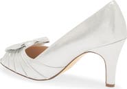 Nina Florene Peep Toe Pump