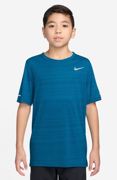 Kids' Dri-FIT Miler Training T-Shirt (Big Kid)