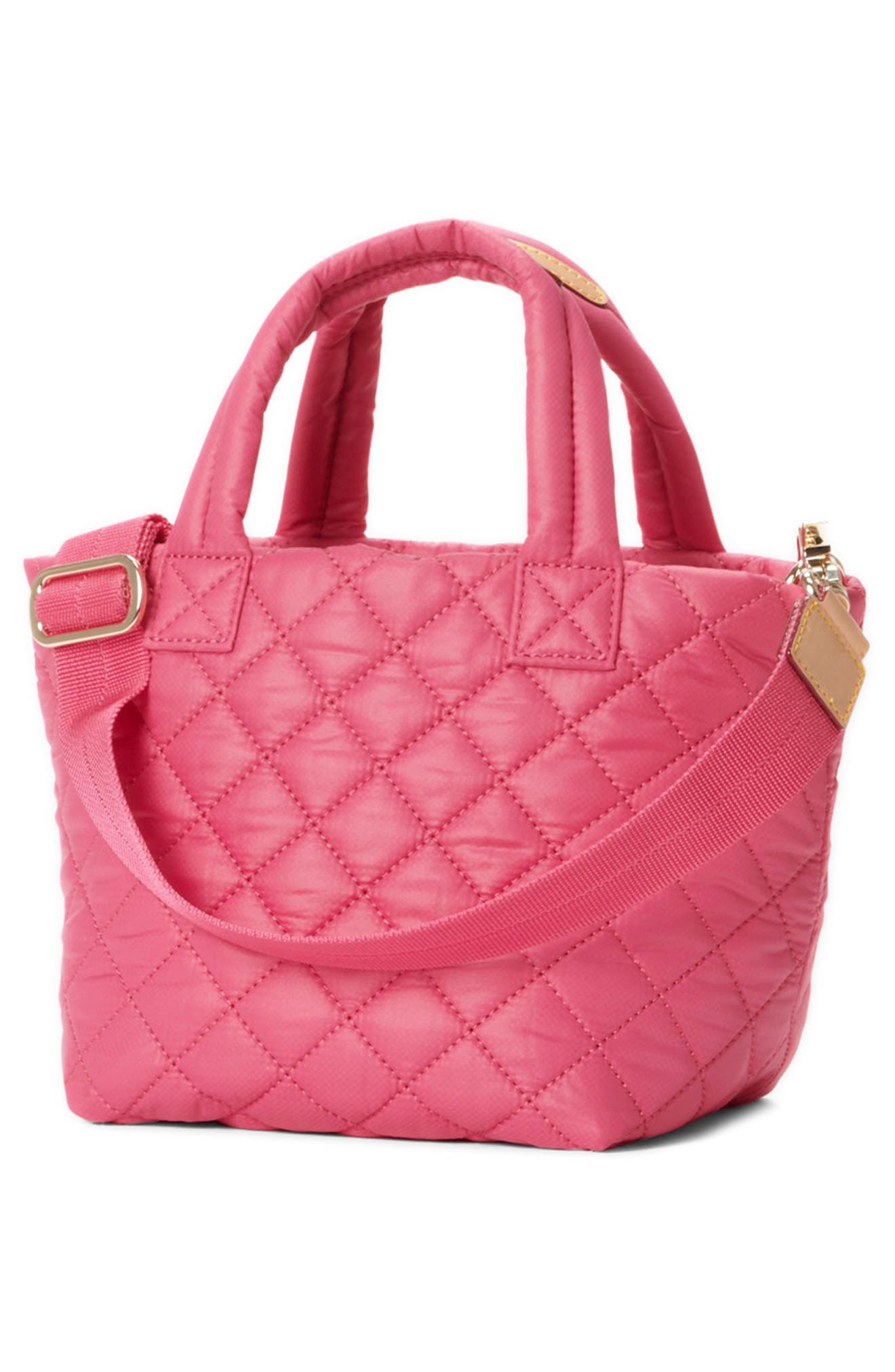 MZ Wallace Micro Metro Deluxe Quilted Nylon Tote, Alternate, color, 