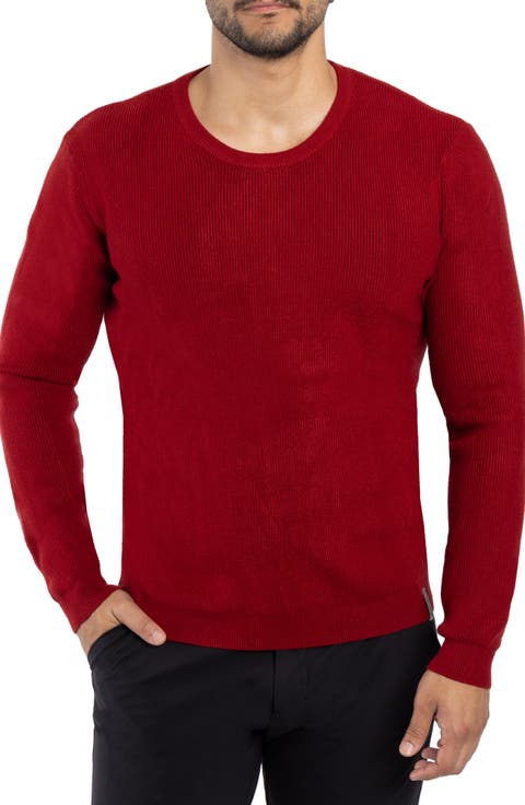 Ribbed Crewneck Sweater