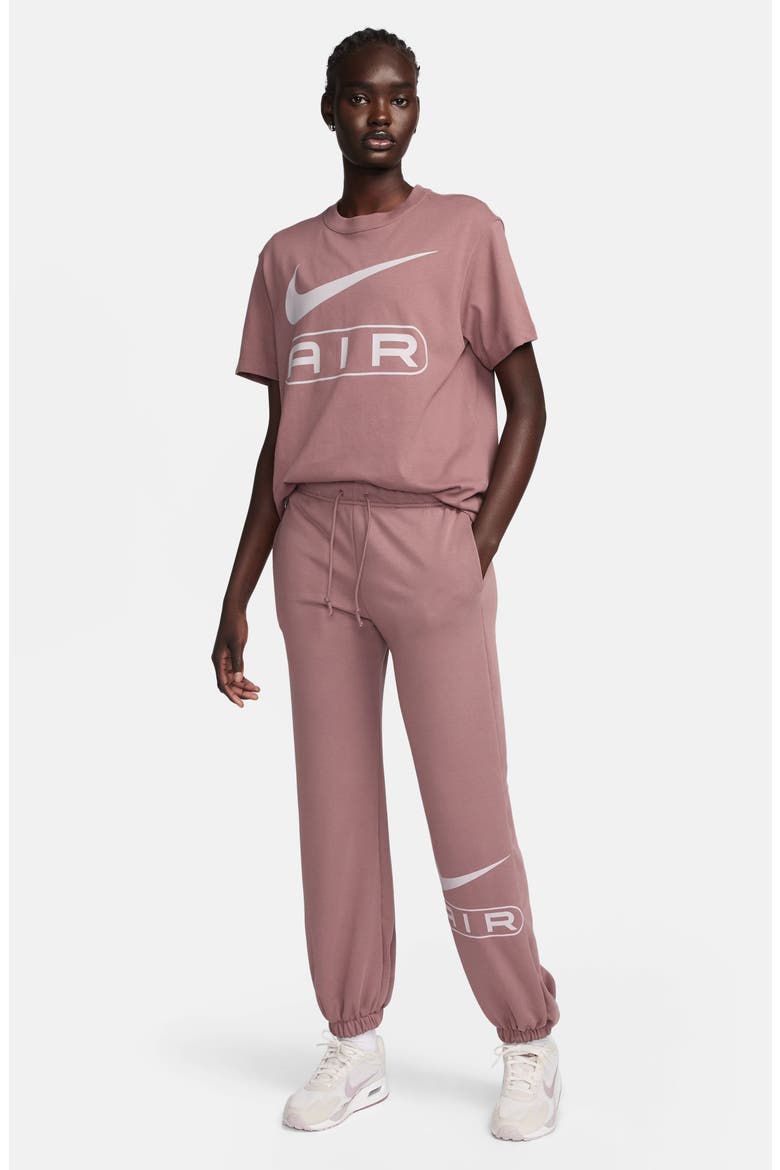 Air Fleece Sweatpants, Alternate, color, SMOKEY MAUVE/ PLATINUM VIOLET