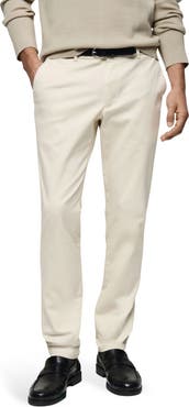 MANGO Serge Slim Fit Twill Chino Pants