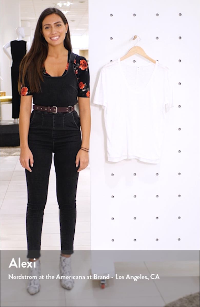 x Claudia Sulewski U-Neck Tee, sales video thumbnail