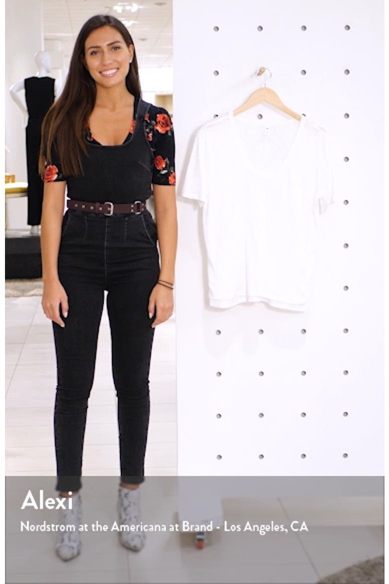 x Claudia Sulewski U-Neck Tee video