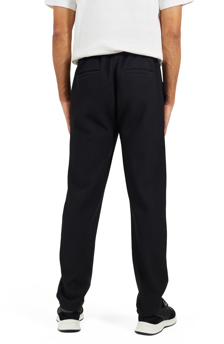 Brave Soul Ribbed Pant, Alternate, color, Black