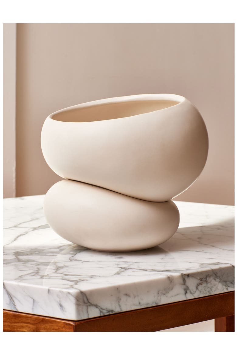 Self Watering Planter, Alternate, color, CREAM