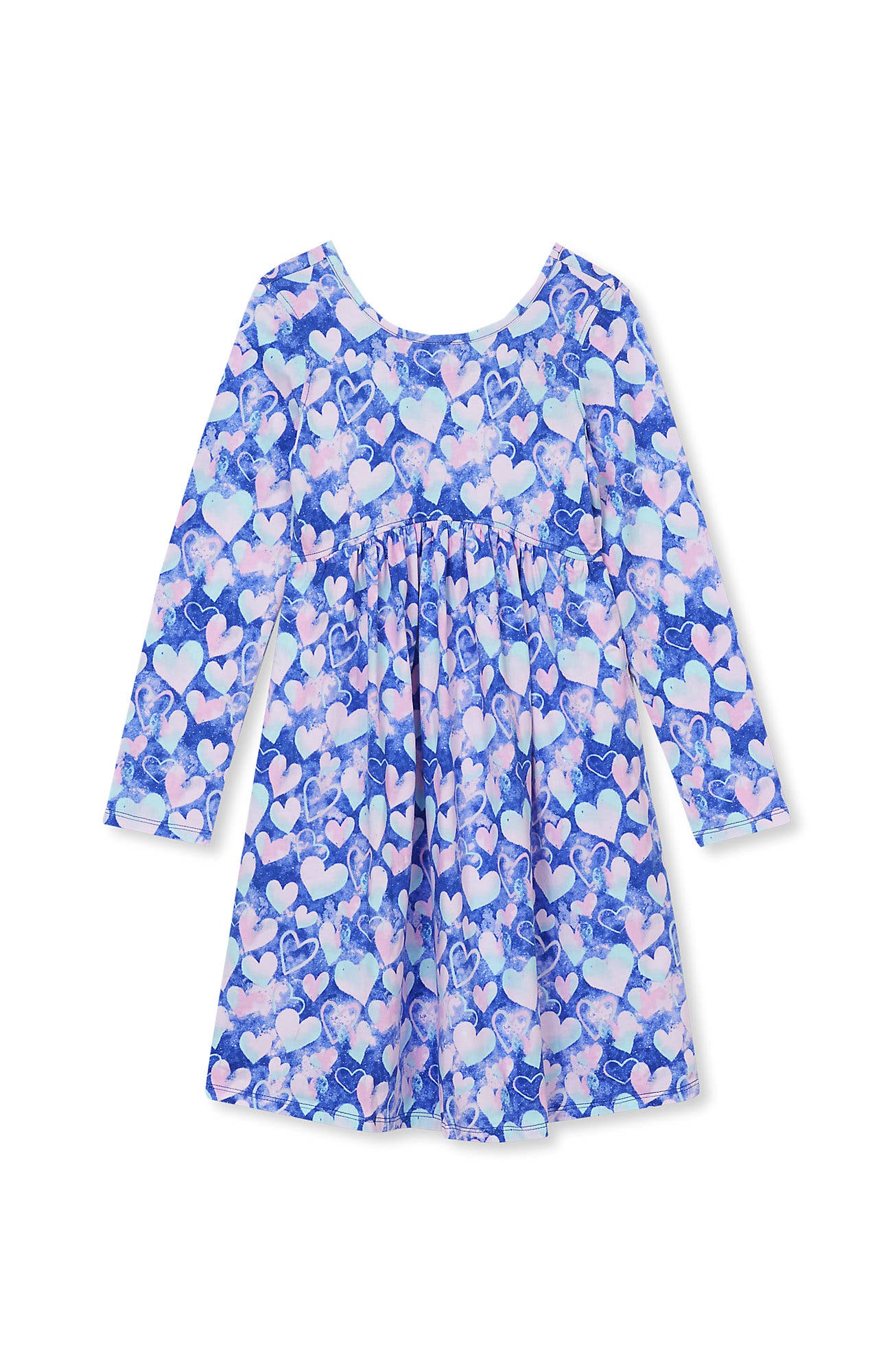 Hearts/Multi/Aruba Blue