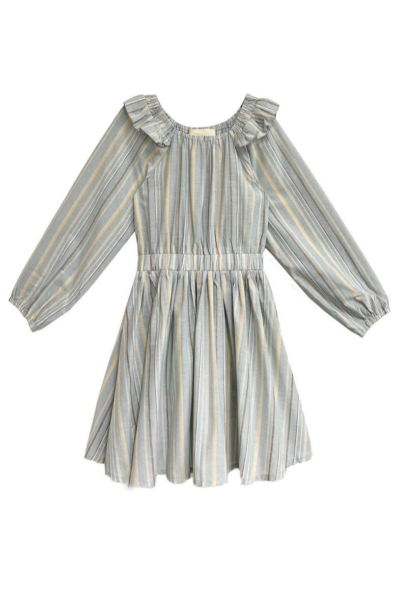Mabel + Honey Brooklyn Striped Dress, Main, color, Blue