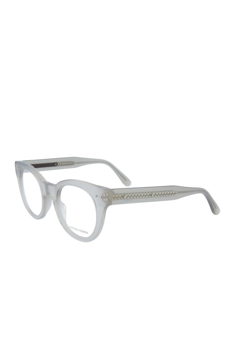 47mm Round Optical Frames, Alternate, color, GREY GREY TRANSPARENT