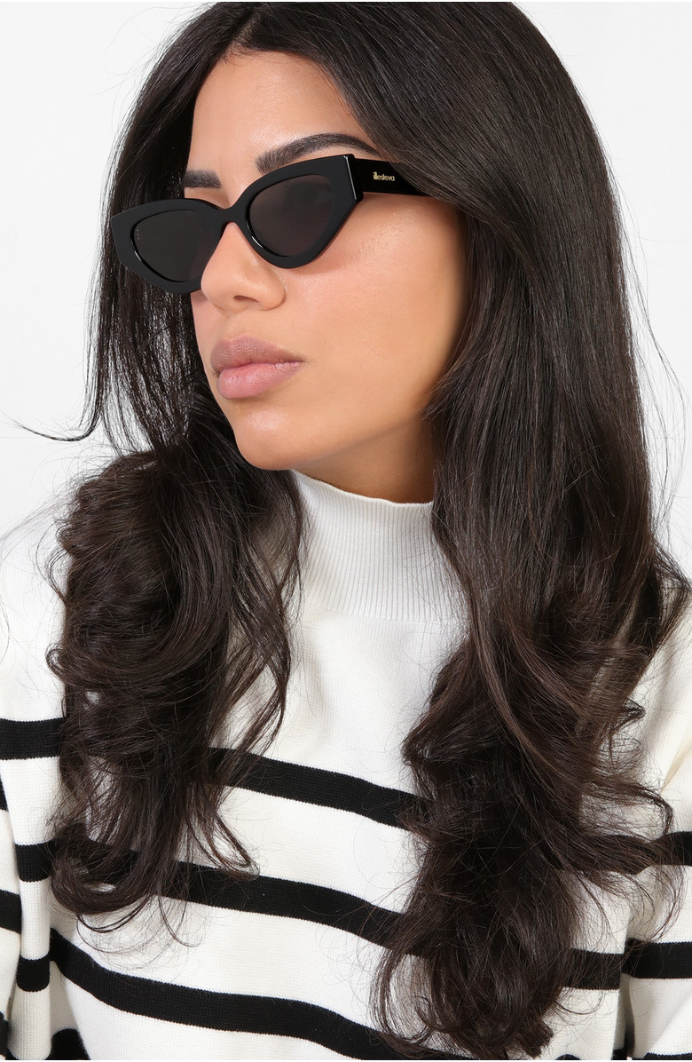 Illesteva Mary Lou Sunglasses, Alternate, color, Cream / Brown