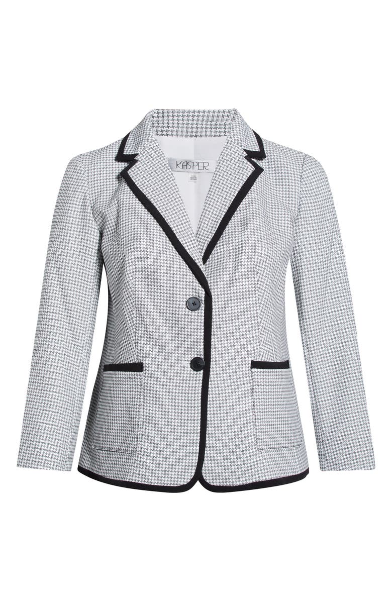 KASPER Framing Two-Button Jacket, Alternate, color, 