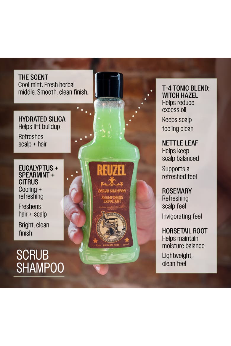 Scrub Shampoo, Alternate, color, 11.83 fl. oz.