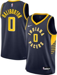 Nike Youth Nike Tyrese Haliburton Navy Indiana Pacers Swingman Jersey - Icon Edition