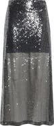 ICHI Ihprinca Sequin Skirt