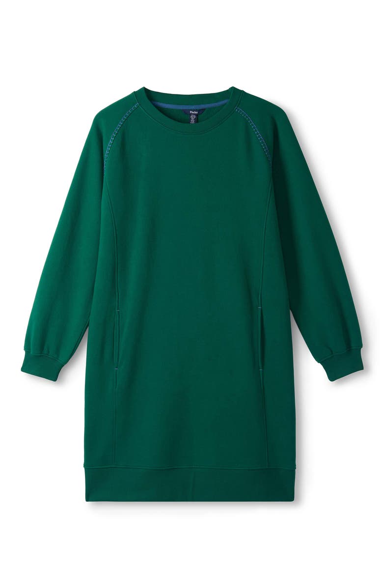 Everyday Cotton Dress, Alternate, color, GREEN