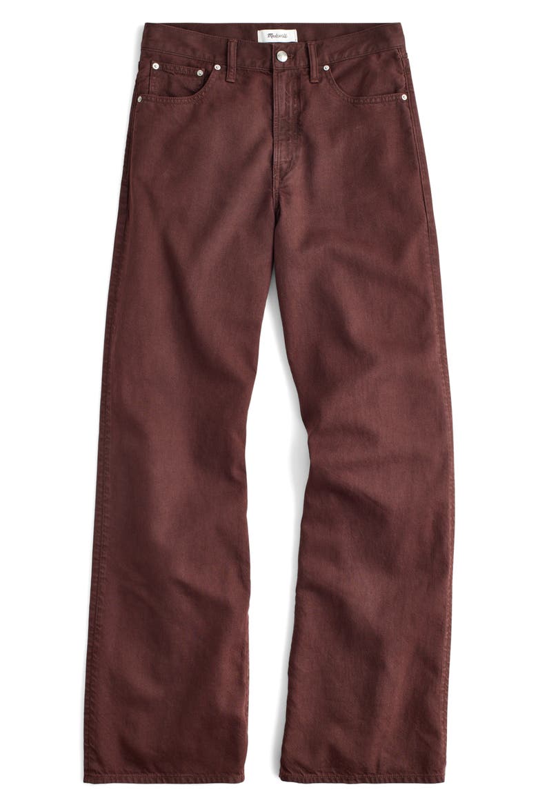 The Ultimate Wide Leg Airy Denim Jeans, Main, color, BURNT COCOA