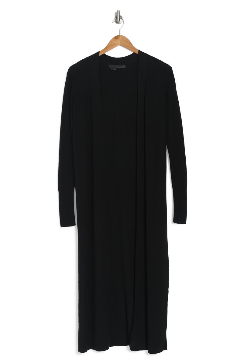 360 CASHMERE Longline Open Front Cardigan, Alternate, color,