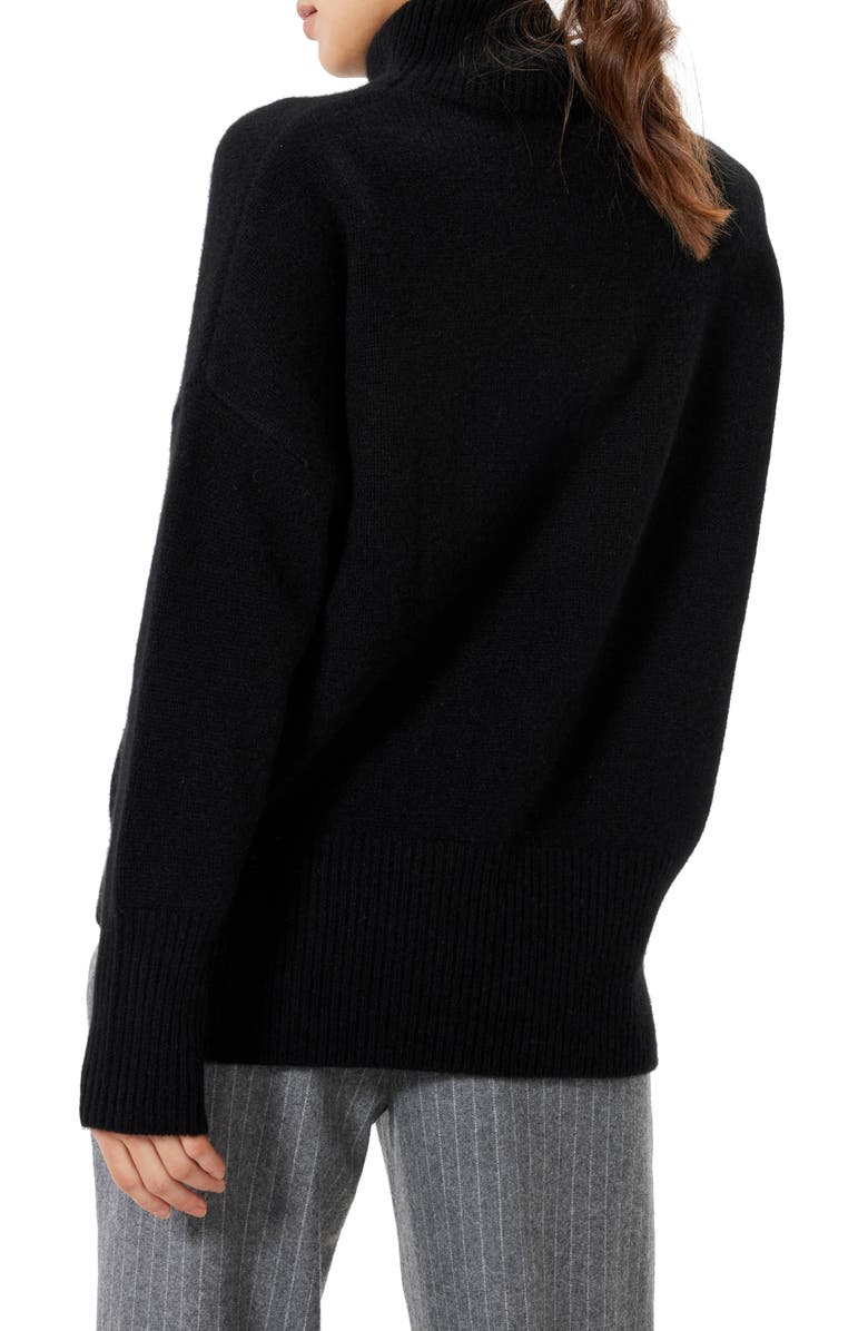 Sophie Rue Wool & Cashmere Turtleneck Sweater, Alternate, color, 