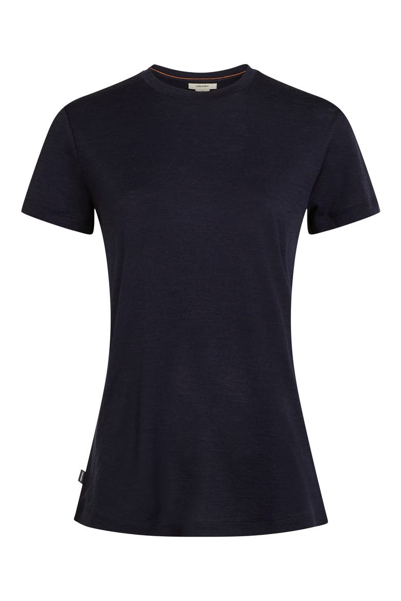 Tech Lite III Merino Wool Crewneck Shirt, Alternate, color, MIDNIGHT NAVY