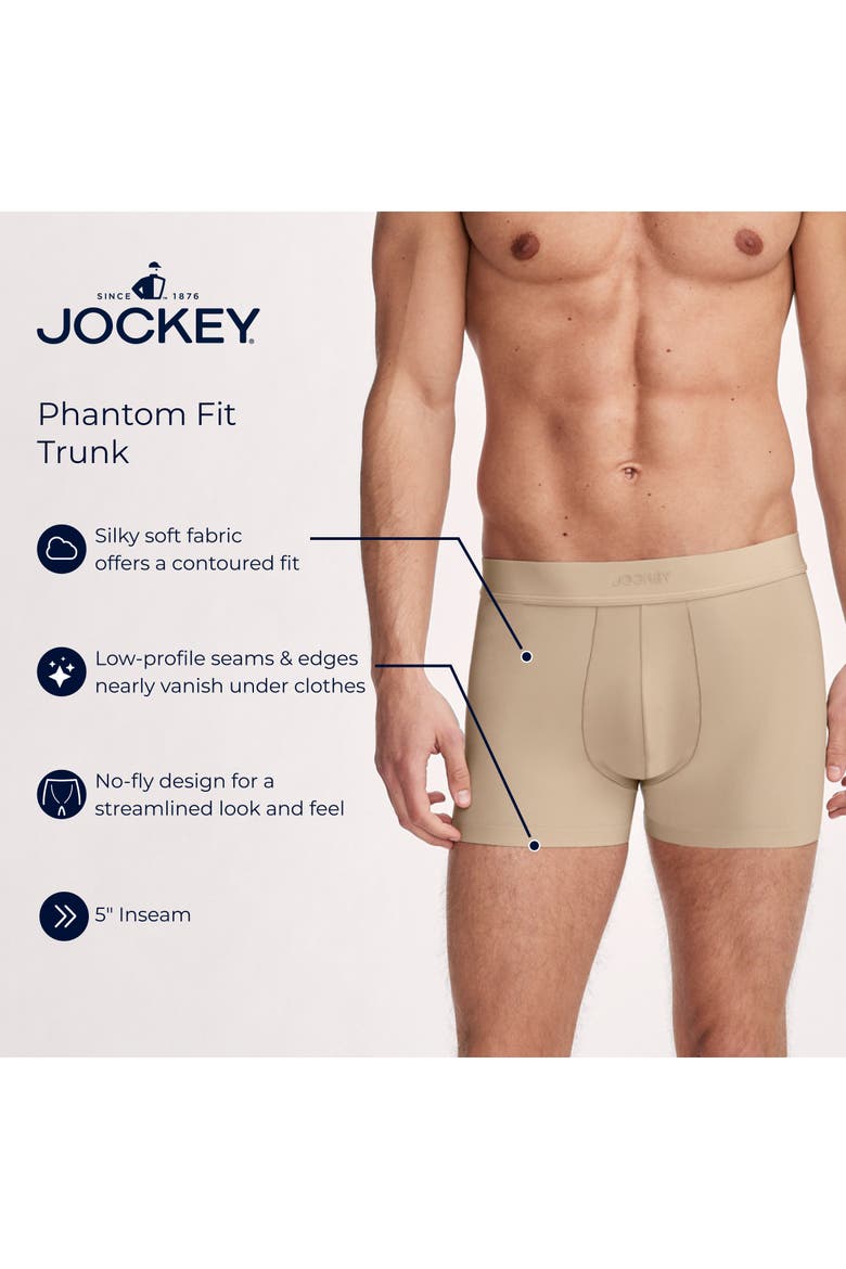 Mens Phantom Fit 5" Trunk, Alternate, color, Grey Dove