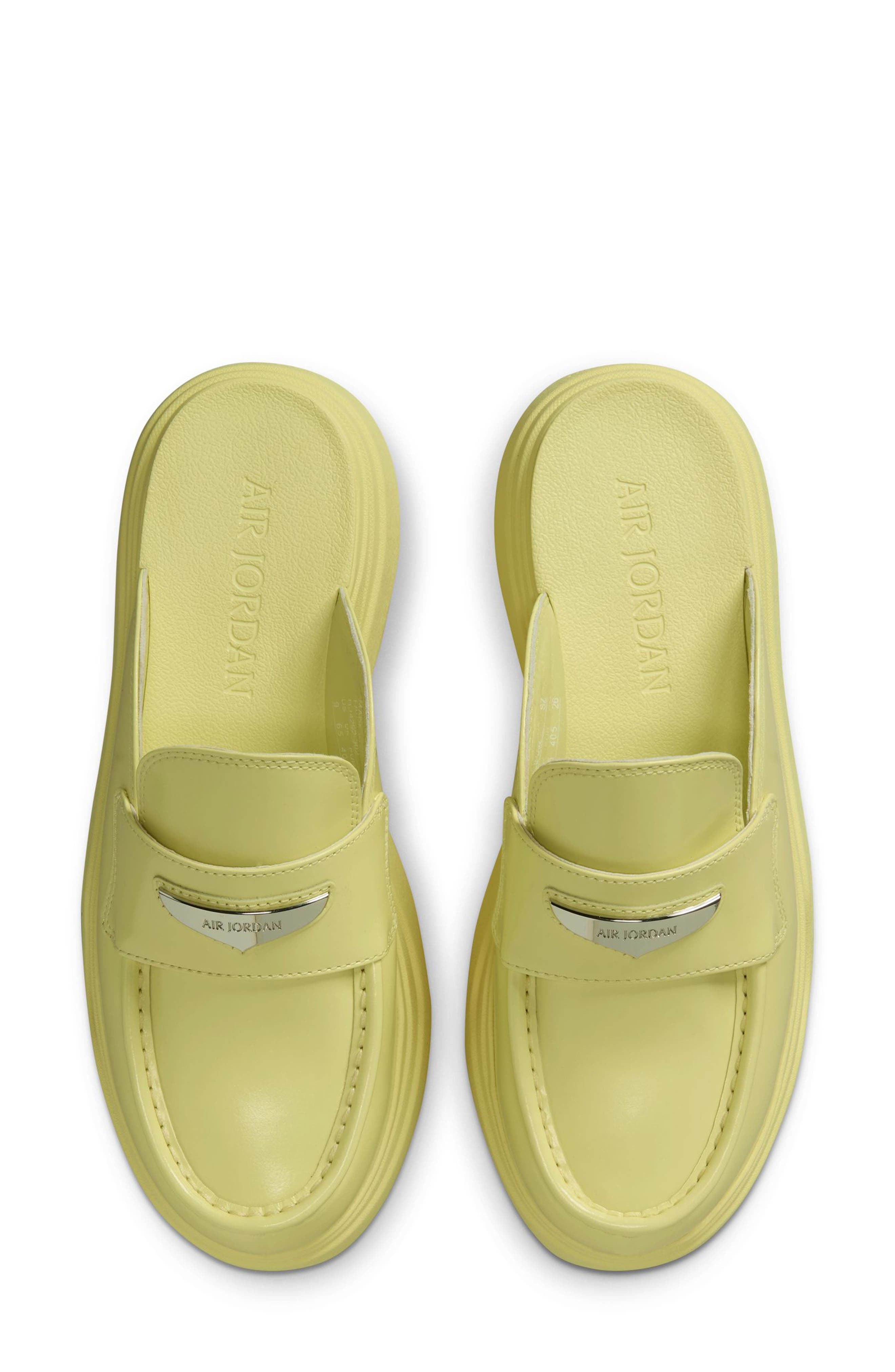 Jordan Air Jordan Loafer Mule, Alternate, color, Luminous Green/ Silver